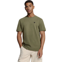 No Excess T-shirt crewneck peached dark moss