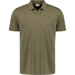 No Excess Polo v solid stretch dark moss