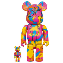 Bearbrick 100% & 400% andy warhol bwwt 3