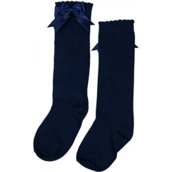 iN ControL 876-2 knee socks NAVY