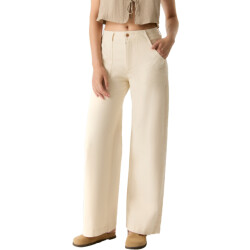 C.O.J. Denim High waist wide leg sand