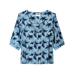 Pom Amsterdam Blouse korte mouw sp9170