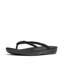 FitFlop Iqushion multi-crystal ergonomic flip-flops