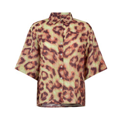 Aaiko Blouse lange mouw suze tiger vis 52