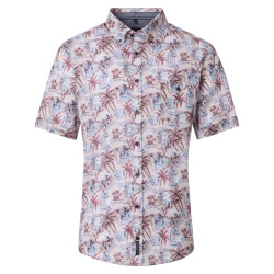 Casamoda Heren overhemd 954395100 400 garnet