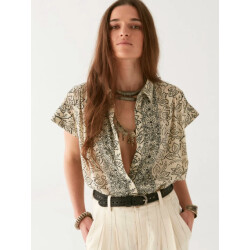 Maison Hotel blouse lm lea white lies