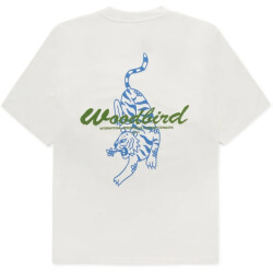 Woodbird Bbaine tiger tee 2526-404 off white
