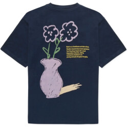 Woodbird Wbbaine cray tee 2526-408 navy