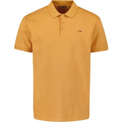 No Excess Polo pique solid stretch yellow