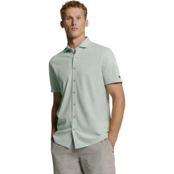 No Excess Shirt short sleeve jersey melange s mint