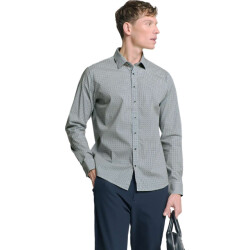 No Excess Shirt stretch allover printed cloud