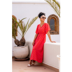 Geisha 57092-20 220 dress coral/pink