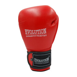 Evolution Unisex volwassen professionele rundleren bokshandschoenen