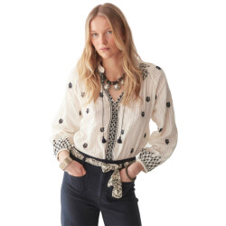 Maison Hotel Sybille blouse blue lagoon