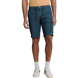 No Excess Short chino garment dyed twill stre night