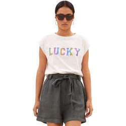 By-Bar Amsterdam Thelma lucky rainbow top l. grey melee
