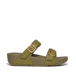 FitFlop Lulu adjustable slide leather