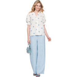 Geisha Pants light blue