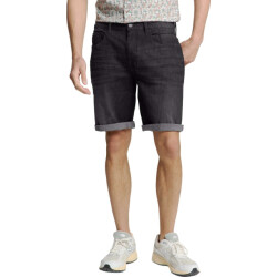 No Excess Short denim stretch black denim