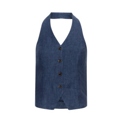 Garage Moss copenhagen 19056 mschnaira claritta halterneck waistcoat
