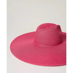 Twin-set Hoed met raffia-effect