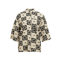 Object objella 3/4 shirt 138 23046478 sandshell