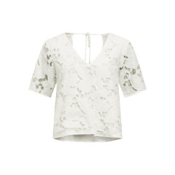 Object objnellie re s/s v-neck top 138 23046358 white