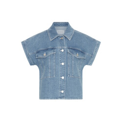Garage Moss copenhagen 19026 mschelida ada ss denim shirt