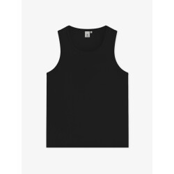 Law of the sea loop ribbed tanktop 10215 100 black