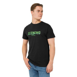 Iceberg Beachwear vertical logo tee