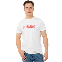 Iceberg Beachwear vertical logo tee
