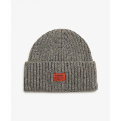 Superdry Y9010194a knitted beanie c2u rock grey  super
