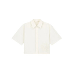 Olaf Hussein Cotton linen sun shirt blouses w210302