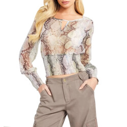 Guess Meerkleurig top met lange mouwen