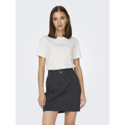 Jacqueline de Yong Jdyselma s/s crochet pocket top jrs