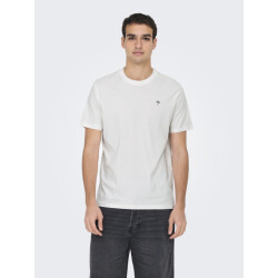 Only & Sons Onskevin flower reg emb. ss tee
