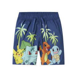 Name It Jongens zwemshorts nkmmacsen pokemon blauw