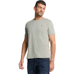 No Excess T-shirt crewneck solid basic smoke