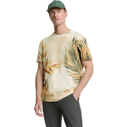 No Excess T-shirt crewneck allover printed sl sand