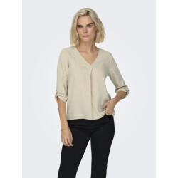 Jacqueline de Yong Jdysay 3/4 v-neck top wvn dia