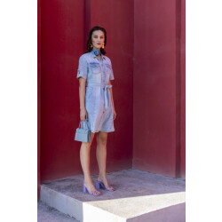 Geisha 57301-10 830 jeans dress bleached denim