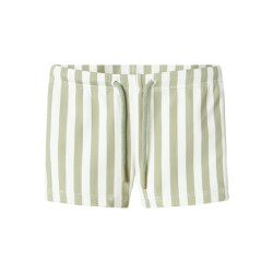Name It Jongens zwembroek strak nmmzib gestreept groen/wit
