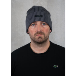 Calvin Klein Classic cotton rib beanie