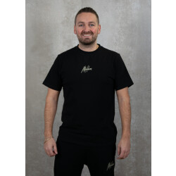 Malelions Striped signature t-shirt