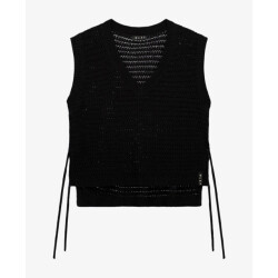 Olaf Hussein W200702 open knit ve