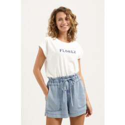 Florèz Cr0075 102 fien t-shirt white