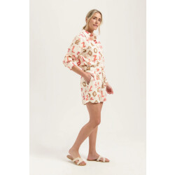 Florèz Cr0123 998 lona short letter print