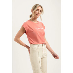 Florèz Cr0075 802 fien t-shirt peach