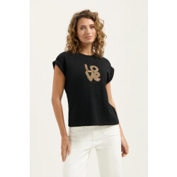 Florèz Cr0117 263 sammy t-shirt black sand