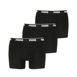 Puma everyday basic boxers 3p sportondergoed heren black/black/white